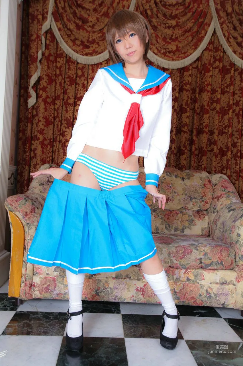 Ayane《咲-Saki-》宮永咲+國広一 [Wolf Fang!!] 寫真集 87