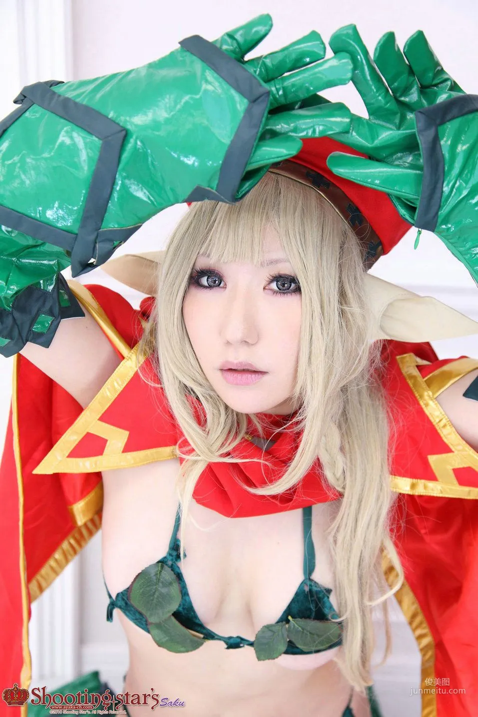 绫香サク (Saku Ayaka) 《クイーンズブレイドQueen's Blade》アイリ & Alleyne 寫真集 91