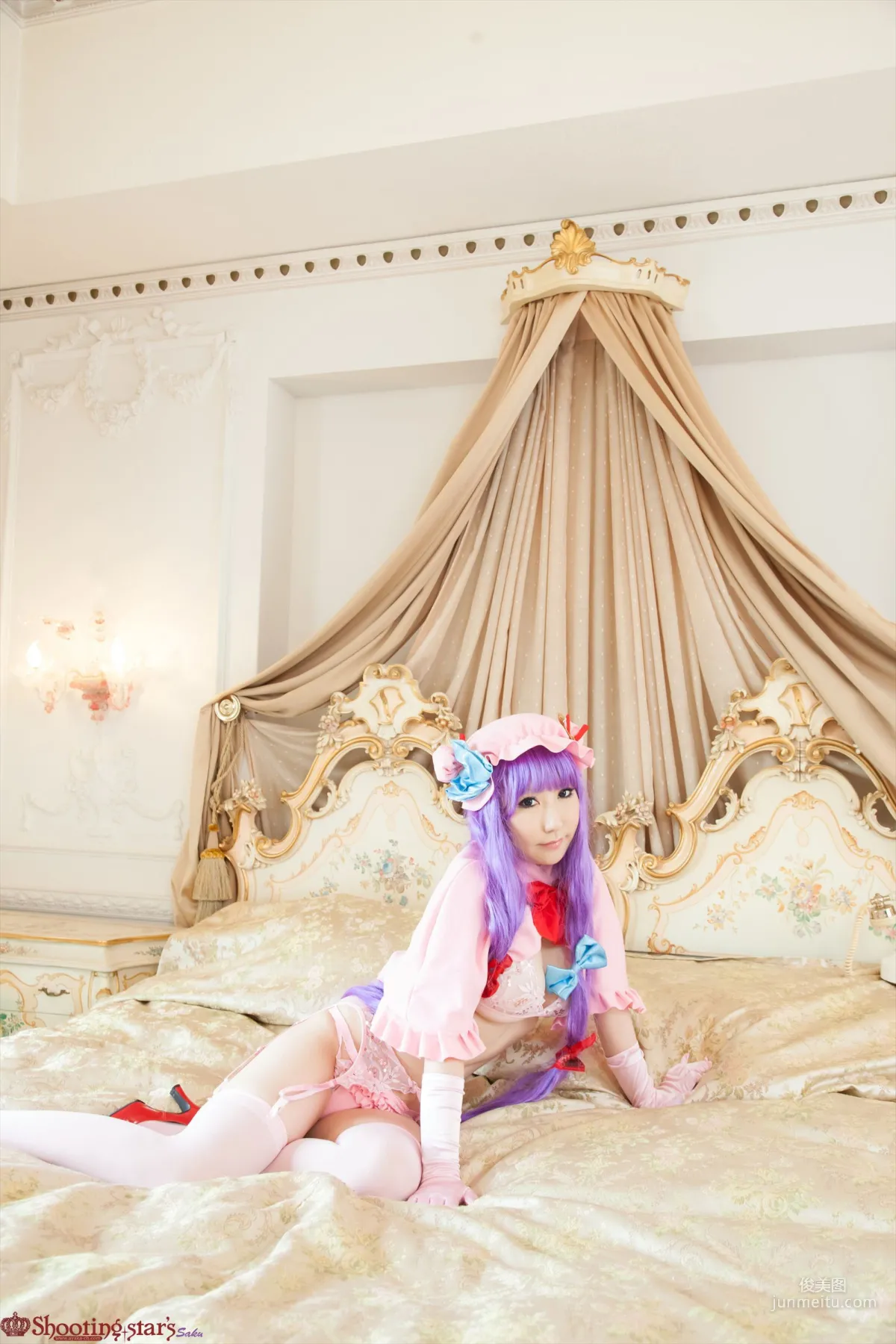 绫香サク (サク綾香 Saku Ayaka) 《東方Project》Patchouli Knowledge [Shooting Star's] 写真集15