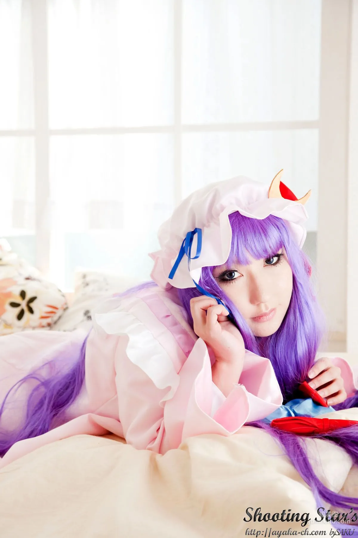 绫香サク (サク綾香 Saku Ayaka)《東方Project》Izayoi Sakuya + Patchouli Knowledge [Shooting Star's] 寫真集 50