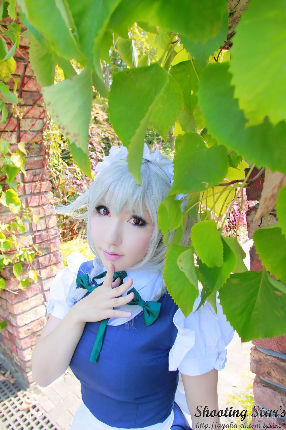 绫香サク (サク綾香 Saku Ayaka)《東方Project》Izayoi Sakuya + Patchouli Knowledge [Shooting Star's] 寫真集 97