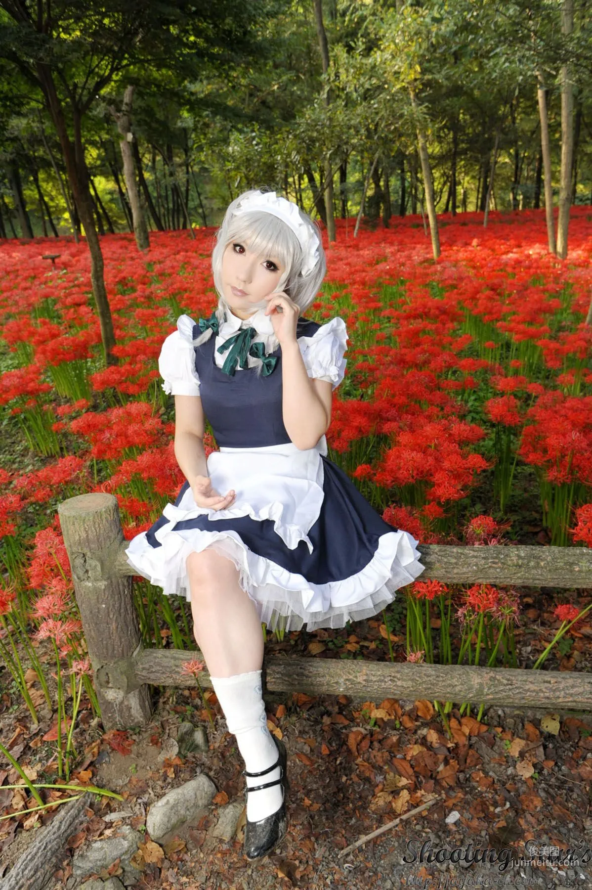 绫香サク (サク綾香 Saku Ayaka)《東方Project》Izayoi Sakuya + Patchouli Knowledge [Shooting Star's] 寫真集 110
