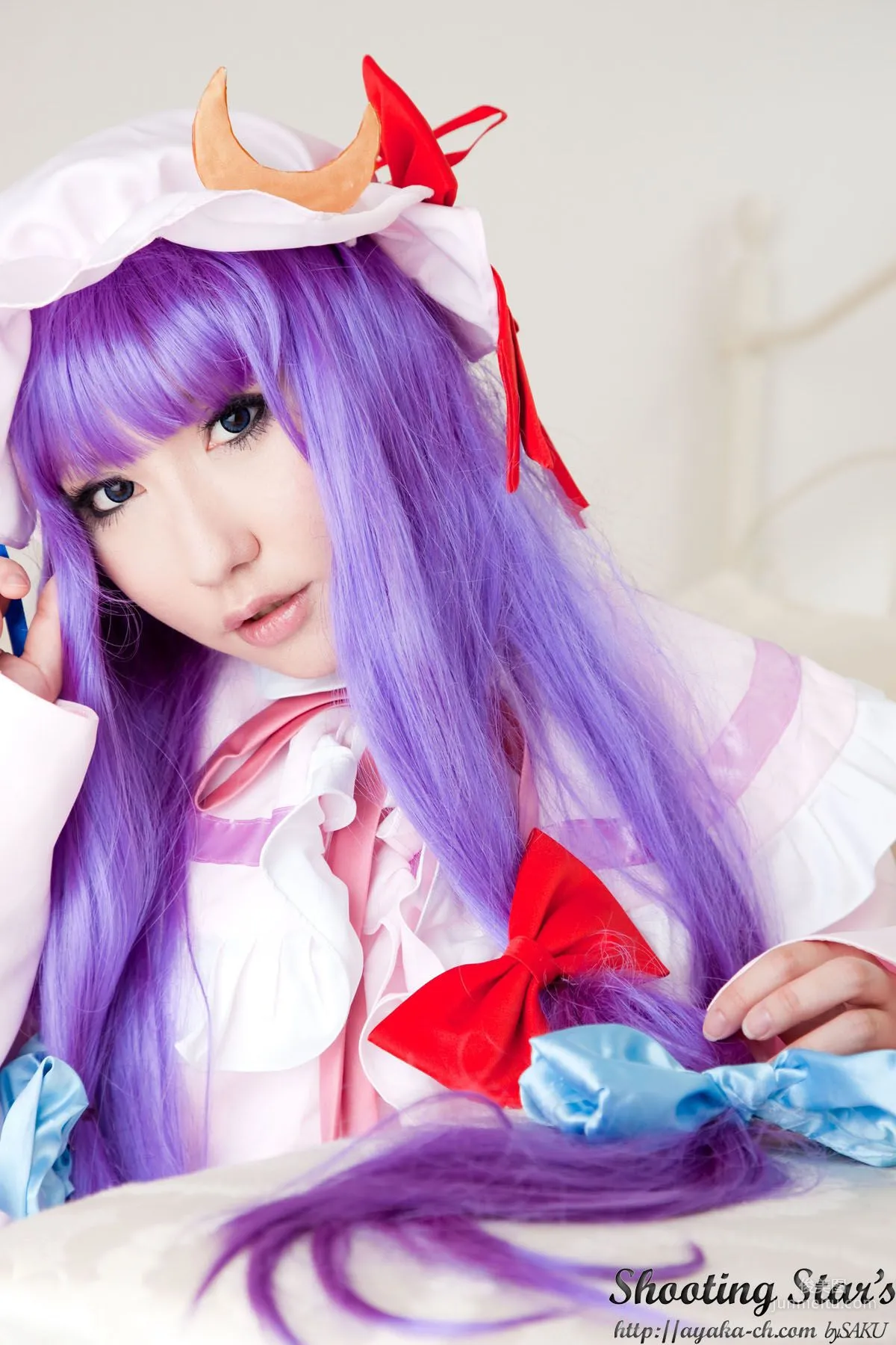 绫香サク (サク綾香 Saku Ayaka)《東方Project》Izayoi Sakuya + Patchouli Knowledge [Shooting Star's] 寫真集 22