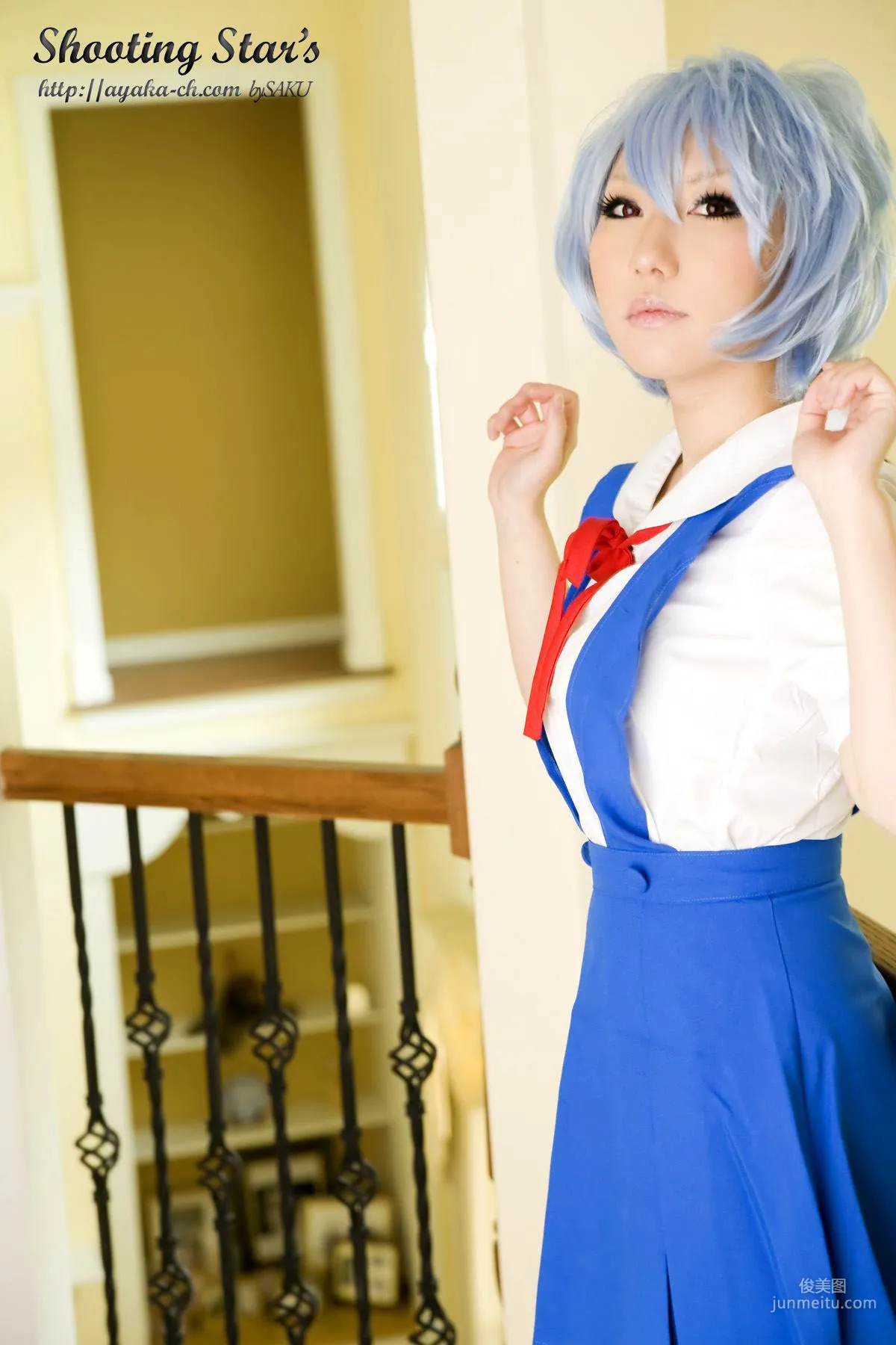 サク (绫香) 《Shinseiki Evangelion》Ayanami Rei [Shooting Star's] 寫真集 18