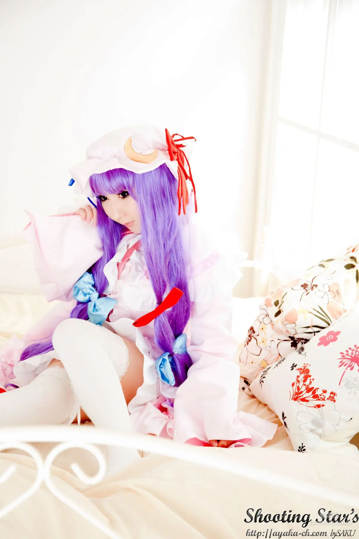 绫香サク (サク綾香 Saku Ayaka)《東方Project》Izayoi Sakuya + Patchouli Knowledge [Shooting Star's] 寫真集 47
