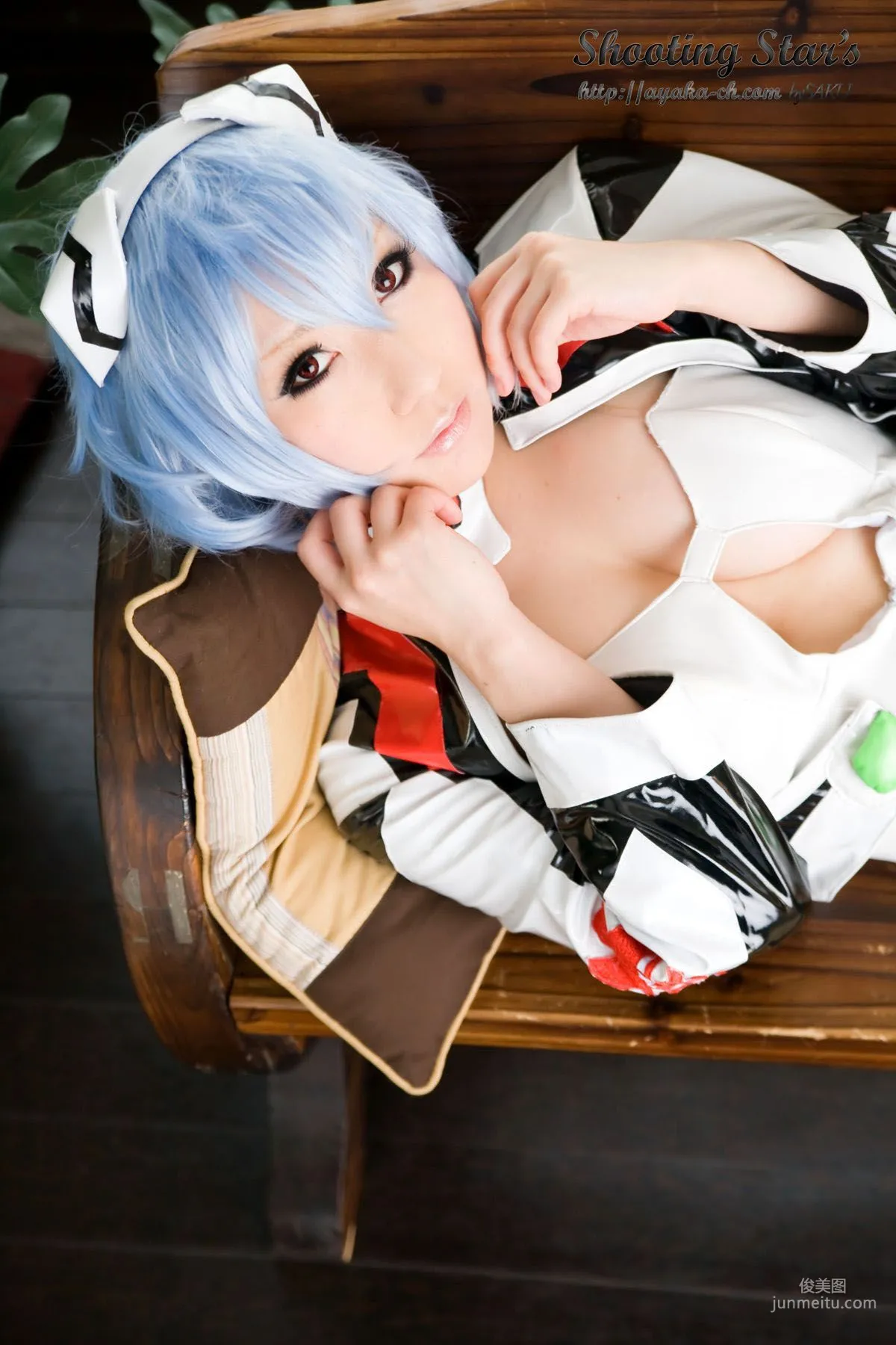 绫香 (Saku サク) 《新世紀エヴァンゲリオン》Rei Ayanami 寫真集 61