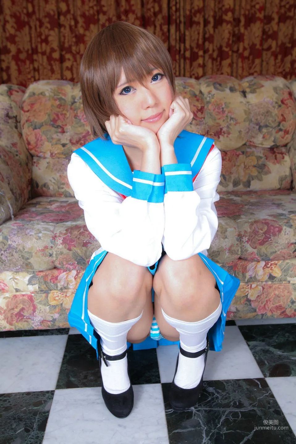 Ayane《咲-Saki-》宮永咲+國広一 [Wolf Fang!!] 寫真集 74