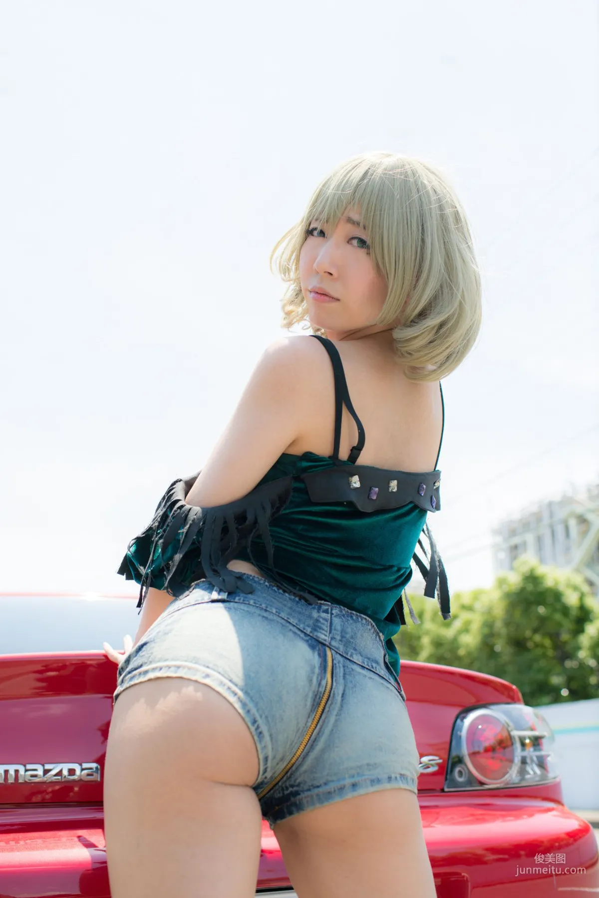 Ayane(あやね) 《Idolmaster》Takagaki Kaede(高垣楓) [Wolf Fang!!] 寫真集 68