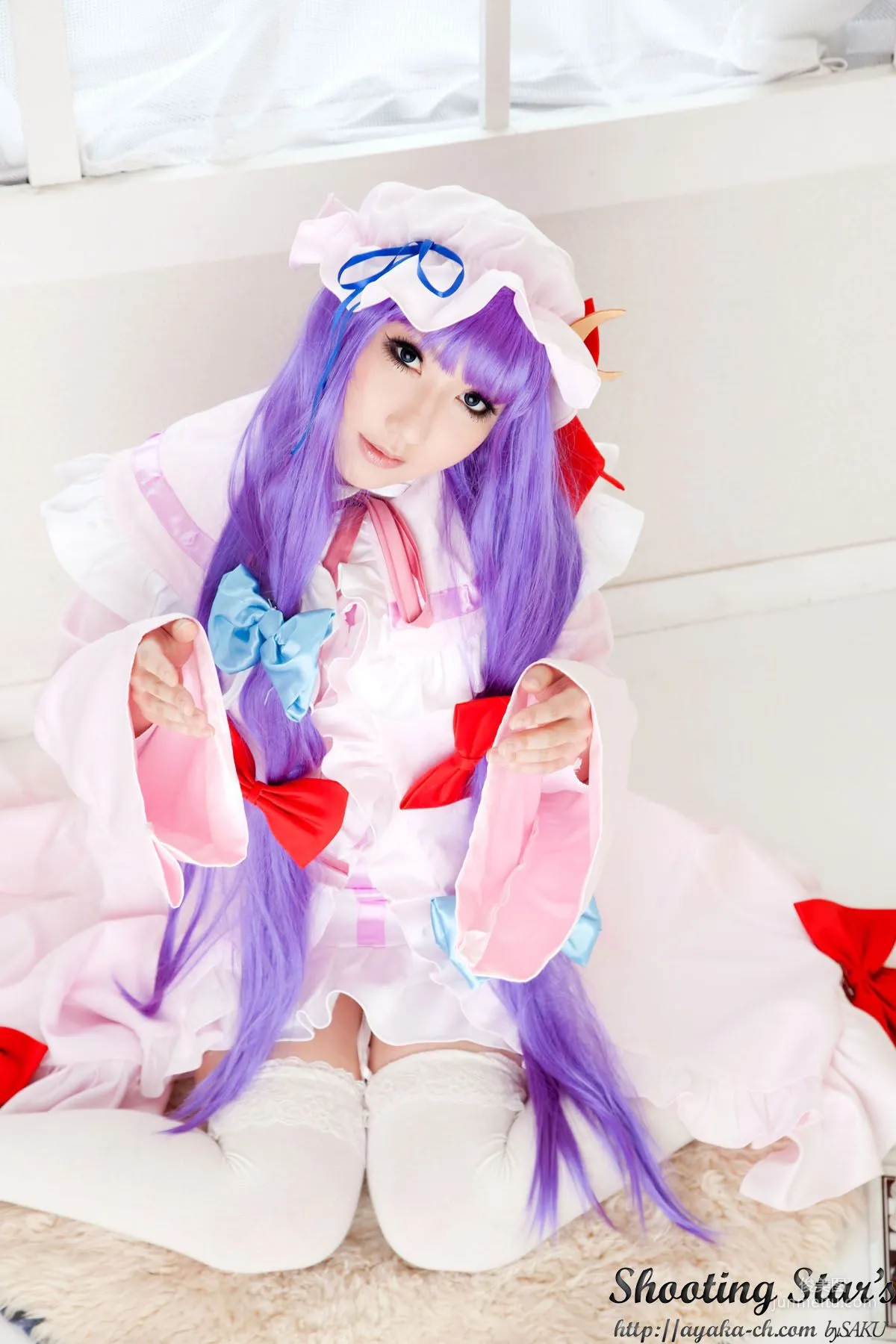 绫香サク (サク綾香 Saku Ayaka)《東方Project》Izayoi Sakuya + Patchouli Knowledge [Shooting Star's] 寫真集 44
