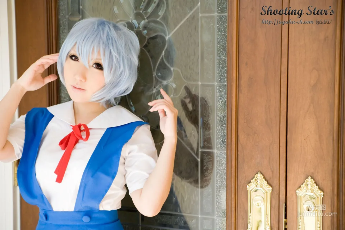 绫香 (Saku サク) 《新世紀エヴァンゲリオン》Rei Ayanami 寫真集 118