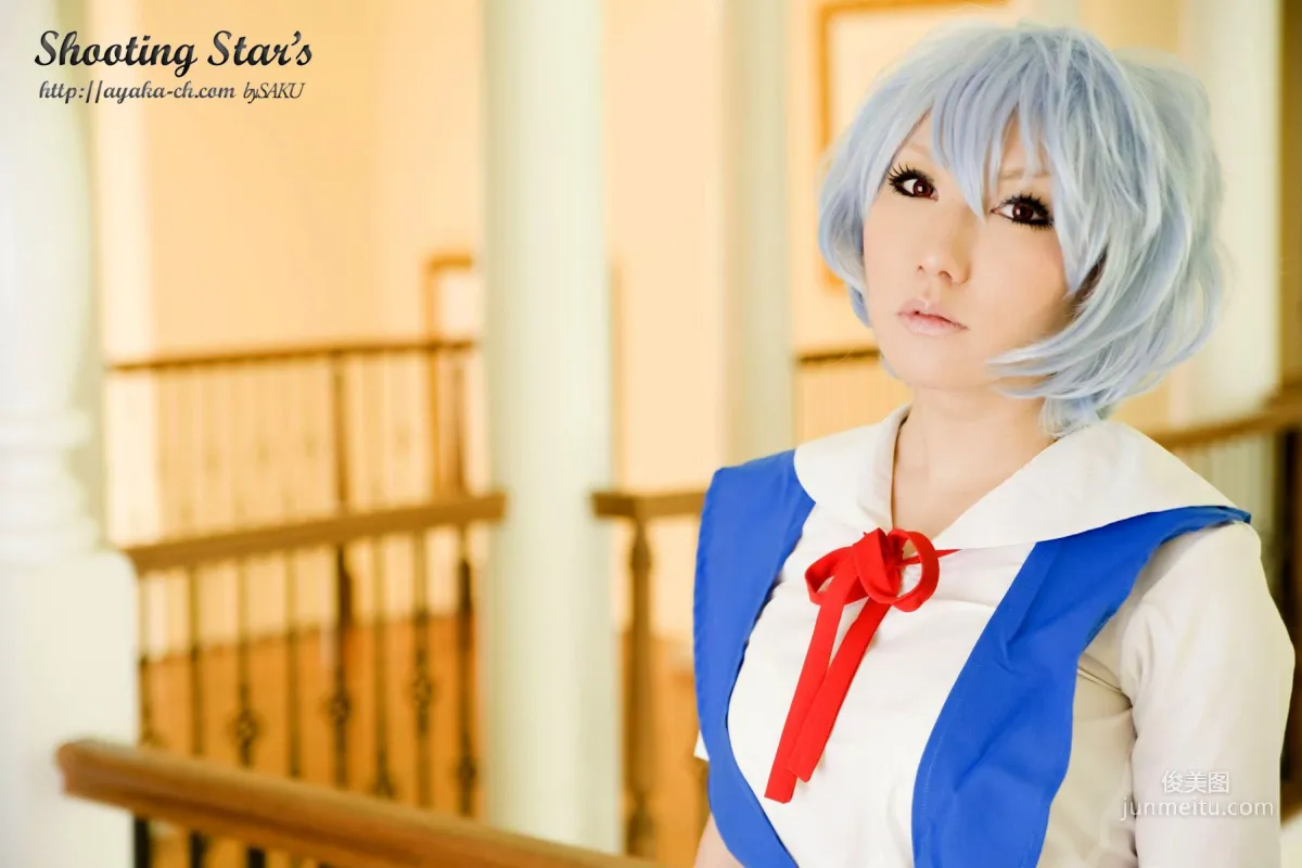 绫香 (Saku サク) 《新世紀エヴァンゲリオン》Rei Ayanami 寫真集 98