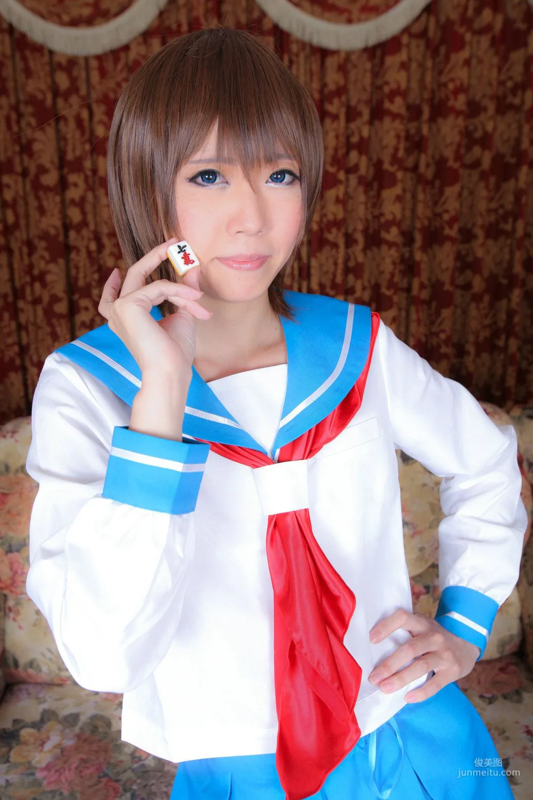 Ayane《咲-Saki-》宮永咲+國広一 [Wolf Fang!!] 寫真集 69