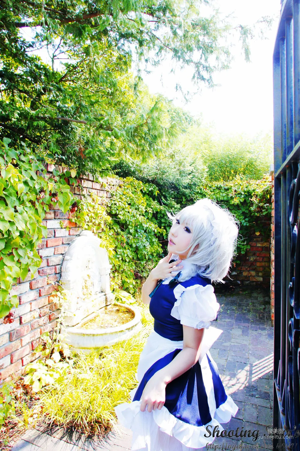 绫香サク (サク綾香 Saku Ayaka)《東方Project》Izayoi Sakuya + Patchouli Knowledge [Shooting Star's] 寫真集 101