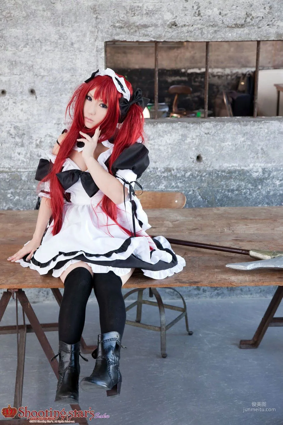 绫香サク (Saku Ayaka) 《クイーンズブレイドQueen's Blade》アイリ & Alleyne 寫真集 67