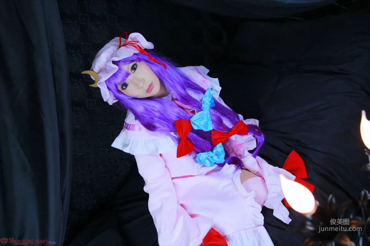 绫香サク (サク綾香 Saku Ayaka) 《東方Project》Patchouli Knowledge [Shooting Star's] 写真集14