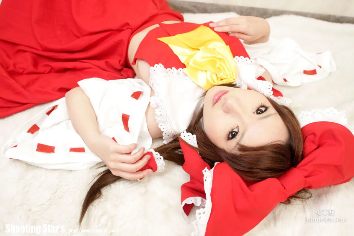 绫香 (Saku サク) 《東方Project》博麗霊夢 Reimu Hakurei 寫真集 99
