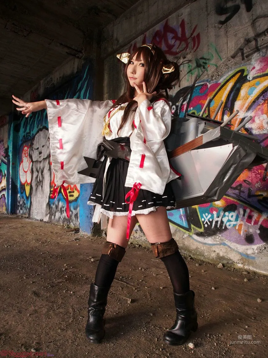 绫香サク (サク綾香 Saku Ayaka)《艦隊これくしょん》Kongou(金剛) 第三部 寫真集 106
