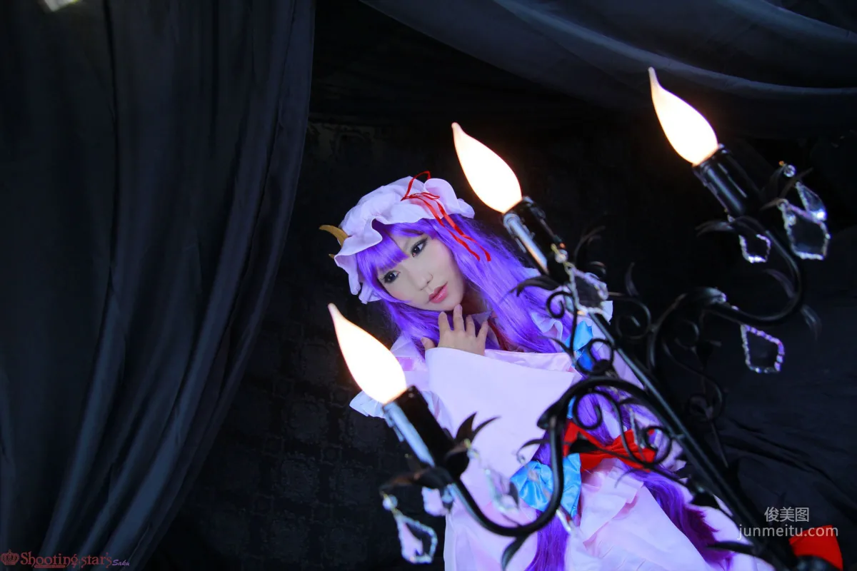 绫香サク (サク綾香 Saku Ayaka) 《東方Project》Patchouli Knowledge [Shooting Star's] 写真集12