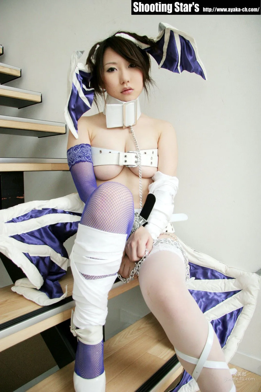 サク (Saku) 《Vampire》Lilith 恶魔战士 [Shooting Star's] 写真集40
