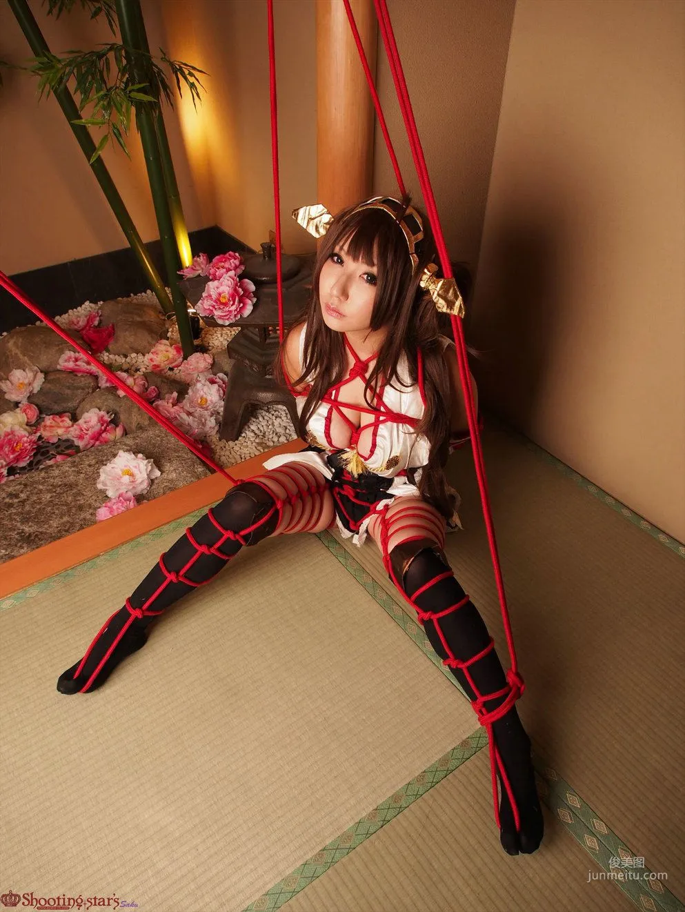 绫香サク (サク綾香 Saku Ayaka)《艦隊これくしょん》Kongou(金剛) 第三部 寫真集 100