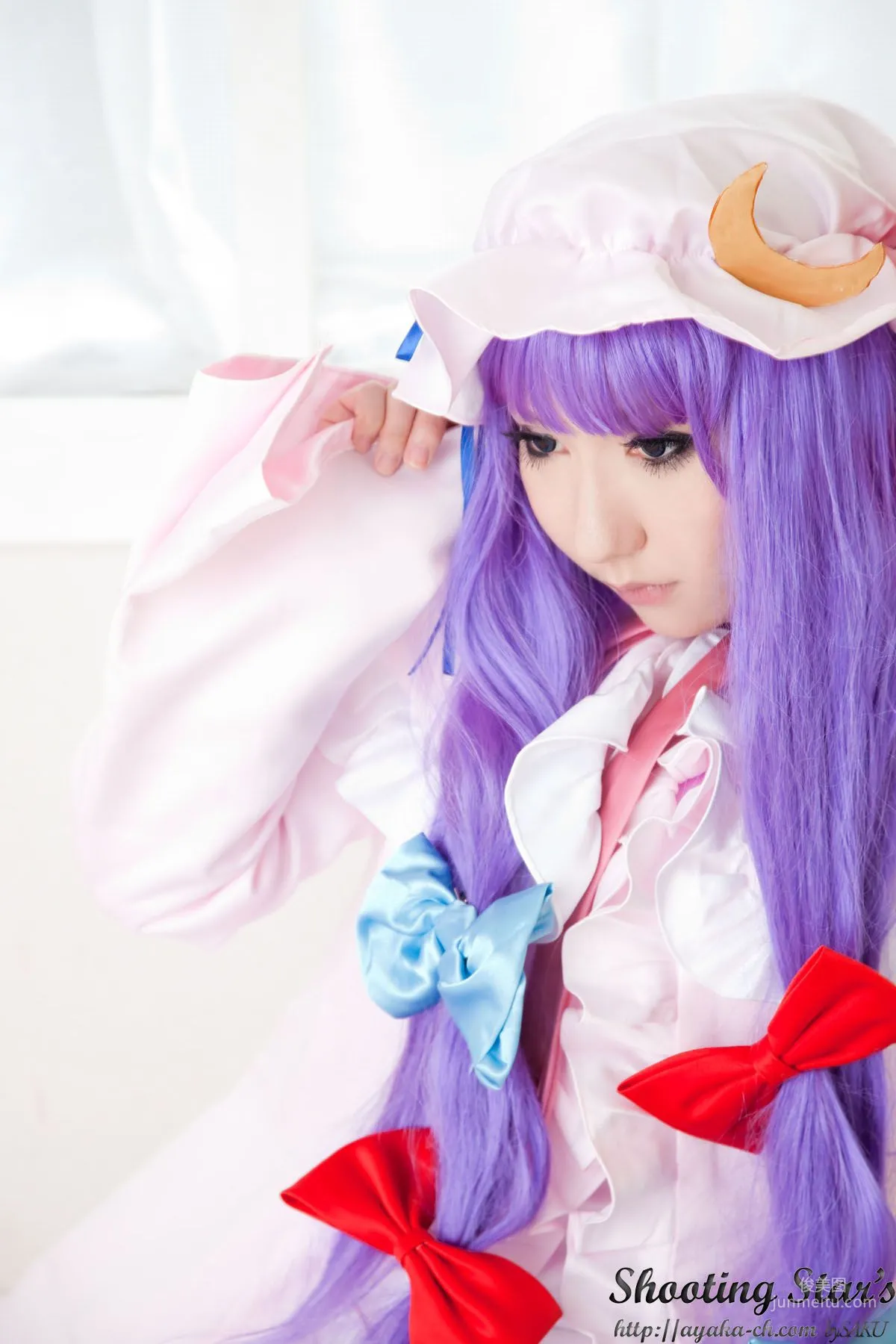 绫香サク (サク綾香 Saku Ayaka)《東方Project》Izayoi Sakuya + Patchouli Knowledge [Shooting Star's] 寫真集 52