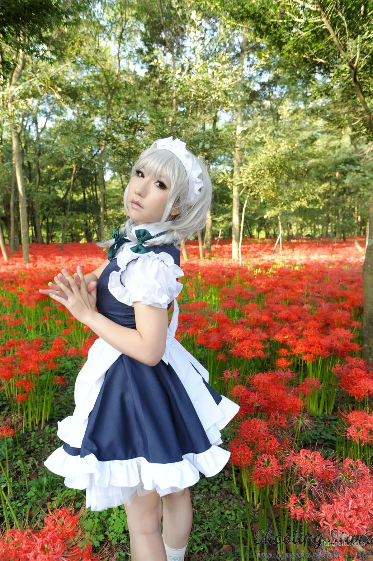 绫香サク (サク綾香 Saku Ayaka)《東方Project》Izayoi Sakuya + Patchouli Knowledge [Shooting Star's] 寫真集 93