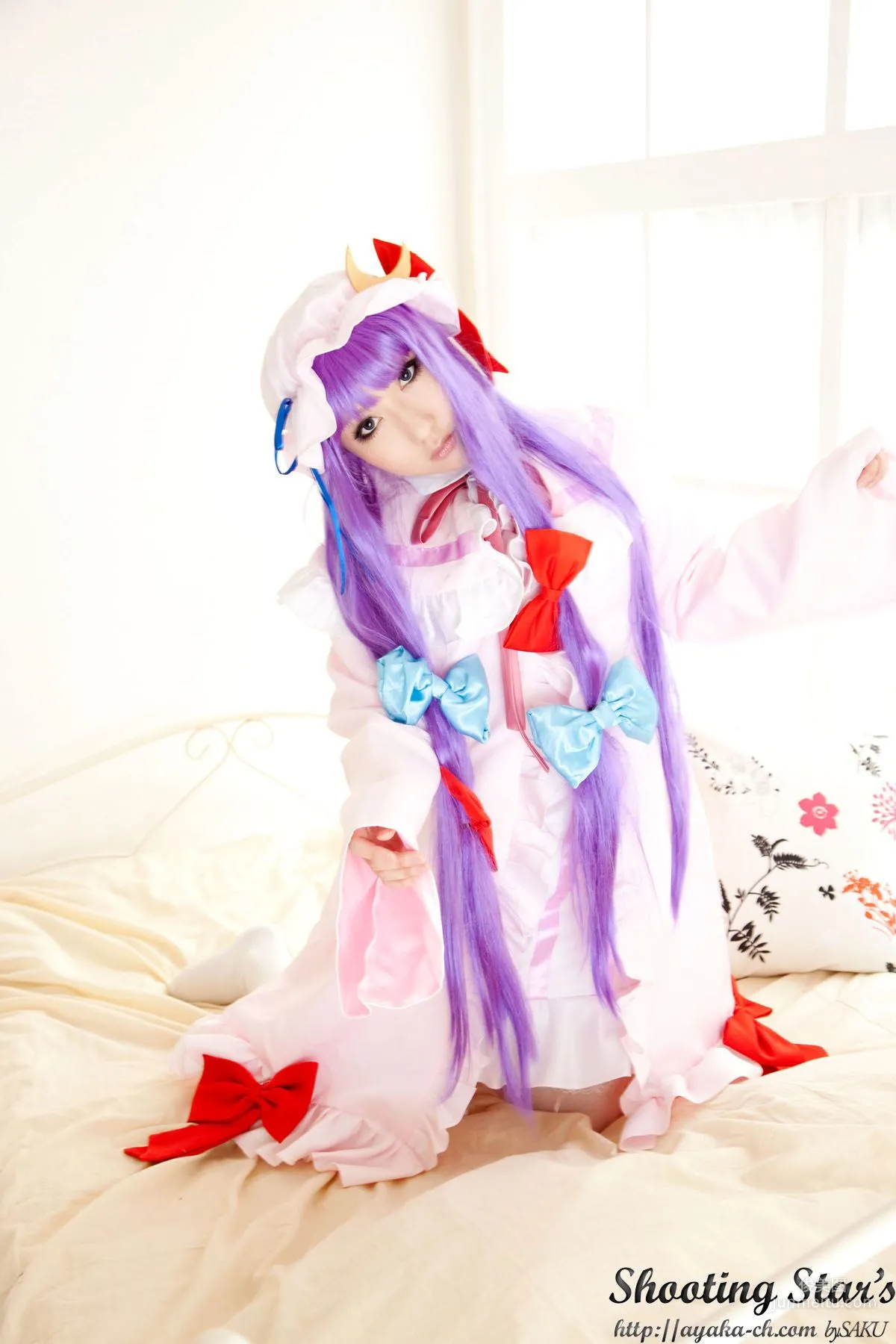 绫香サク (サク綾香 Saku Ayaka)《東方Project》Izayoi Sakuya + Patchouli Knowledge [Shooting Star's] 寫真集 31
