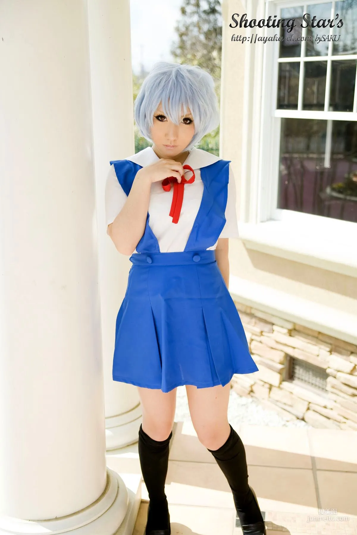 绫香 (Saku サク) 《新世紀エヴァンゲリオン》Rei Ayanami 寫真集 116