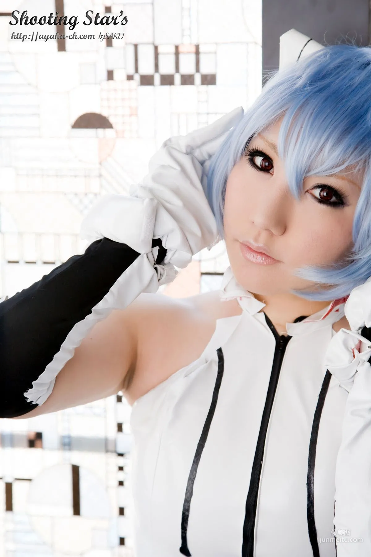 绫香 (Saku サク)  《新世紀エヴァンゲリオン》Rei Ayanami 写真集1