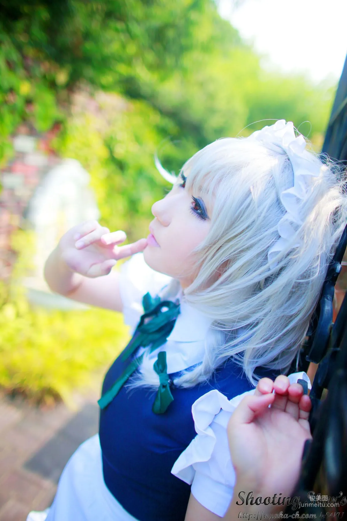 绫香サク (サク綾香 Saku Ayaka)《東方Project》Izayoi Sakuya + Patchouli Knowledge [Shooting Star's] 寫真集 102