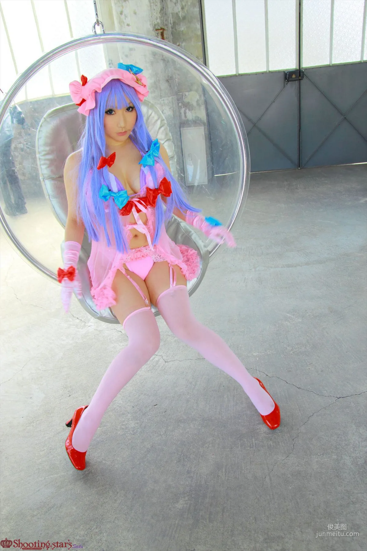 绫香サク (サク綾香 Saku Ayaka) 《東方Project》Patchouli Knowledge [Shooting Star's] 写真集90