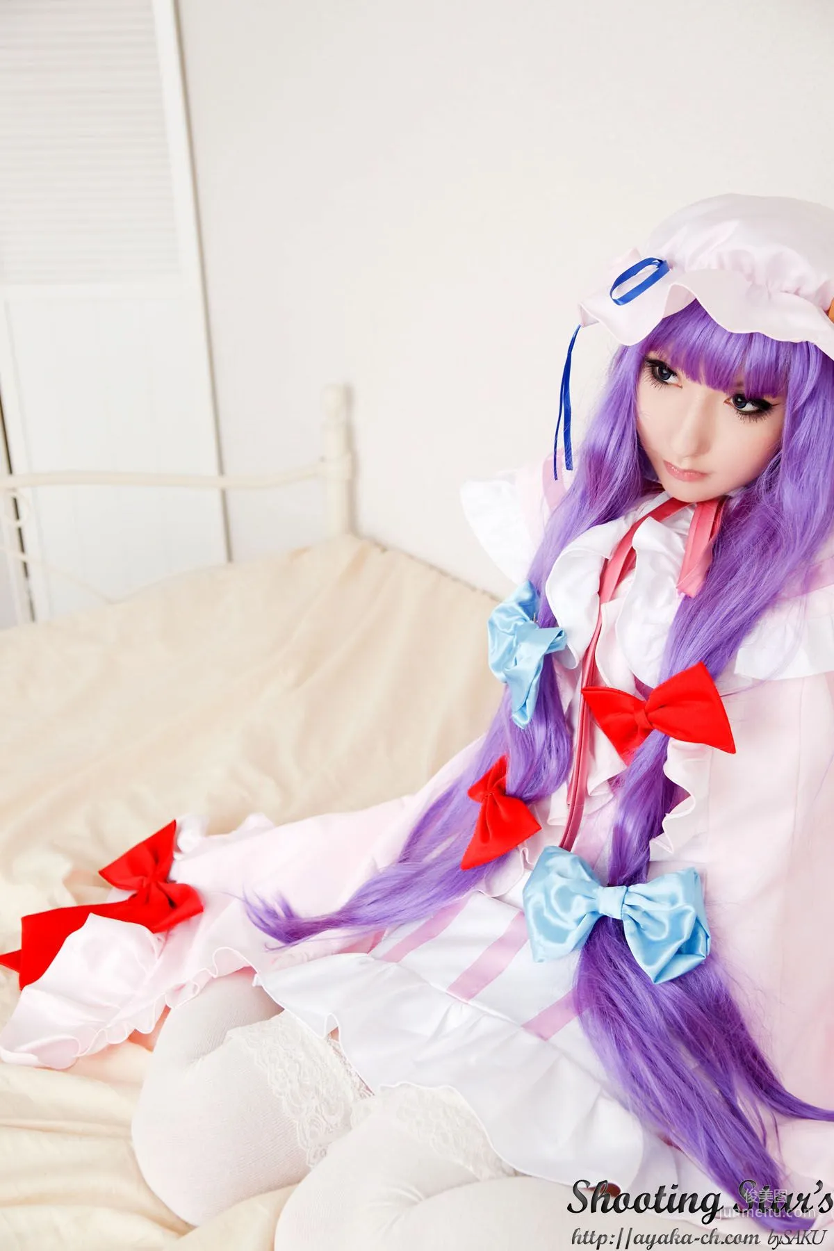 绫香サク (サク綾香 Saku Ayaka)《東方Project》Izayoi Sakuya + Patchouli Knowledge [Shooting Star's] 寫真集 39