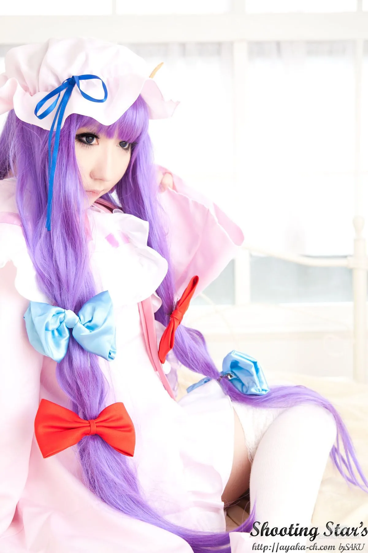 绫香サク (サク綾香 Saku Ayaka)《東方Project》Izayoi Sakuya + Patchouli Knowledge [Shooting Star's] 寫真集 8