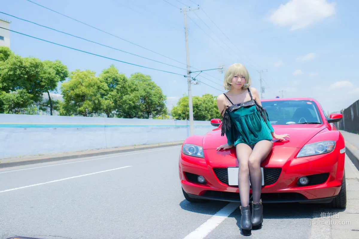 Ayane(あやね) 《Idolmaster》Takagaki Kaede(高垣楓) [Wolf Fang!!] 寫真集 23