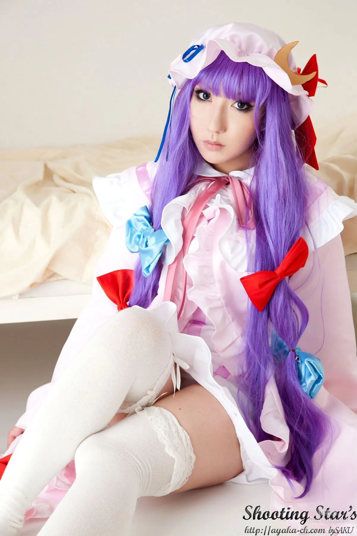 绫香サク (サク綾香 Saku Ayaka)《東方Project》Izayoi Sakuya + Patchouli Knowledge [Shooting Star's] 寫真集 20