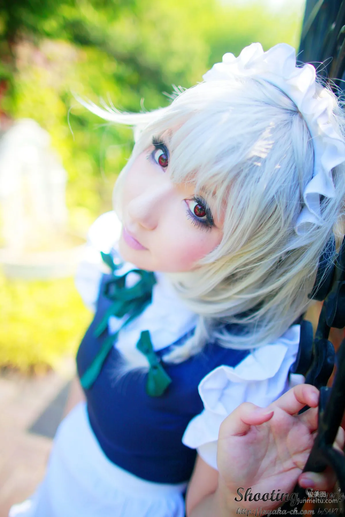 绫香サク (サク綾香 Saku Ayaka)《東方Project》Izayoi Sakuya + Patchouli Knowledge [Shooting Star's] 寫真集 73