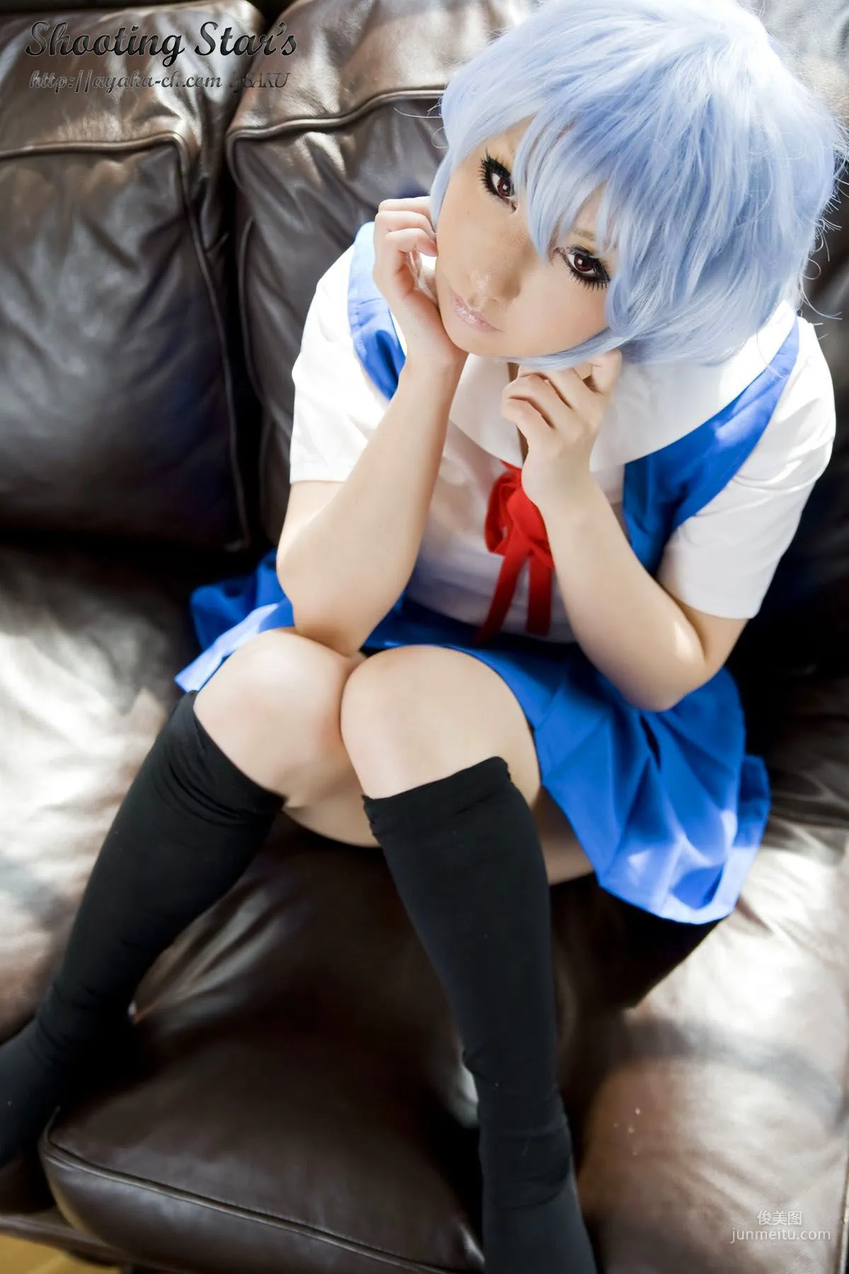 绫香 (Saku サク) 《新世紀エヴァンゲリオン》Rei Ayanami 寫真集 114