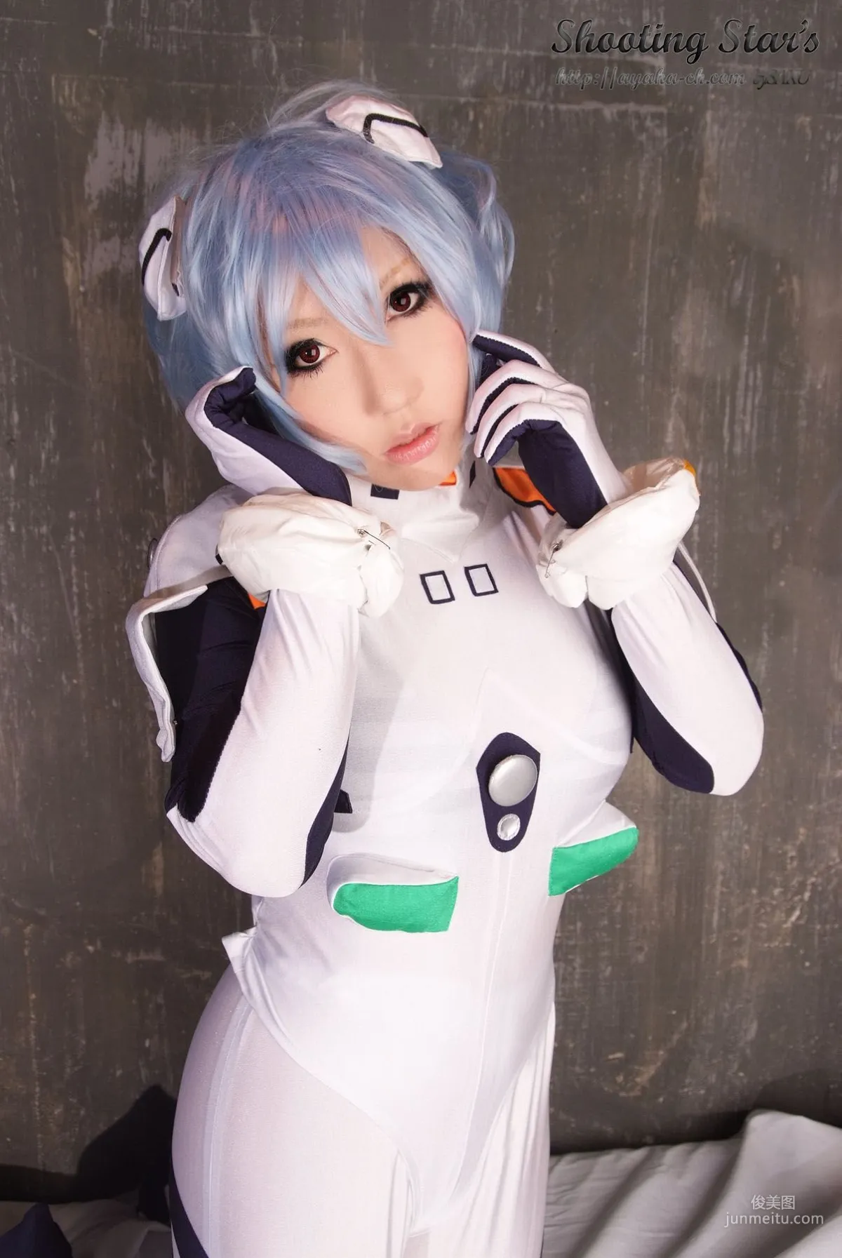 绫香 (Saku サク) 《新世紀エヴァンゲリオン》Rei Ayanami 寫真集 29