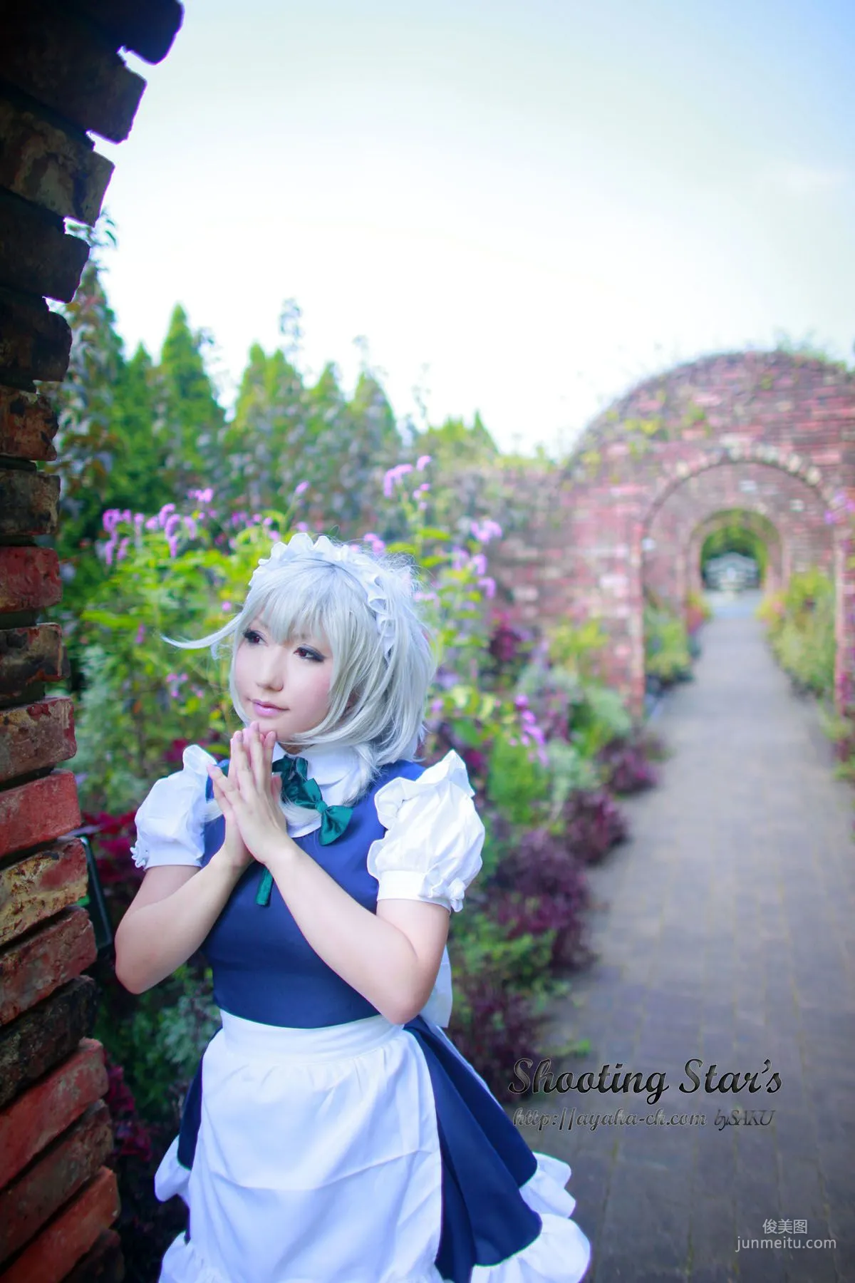 绫香サク (サク綾香 Saku Ayaka)《東方Project》Izayoi Sakuya + Patchouli Knowledge [Shooting Star's] 寫真集 77