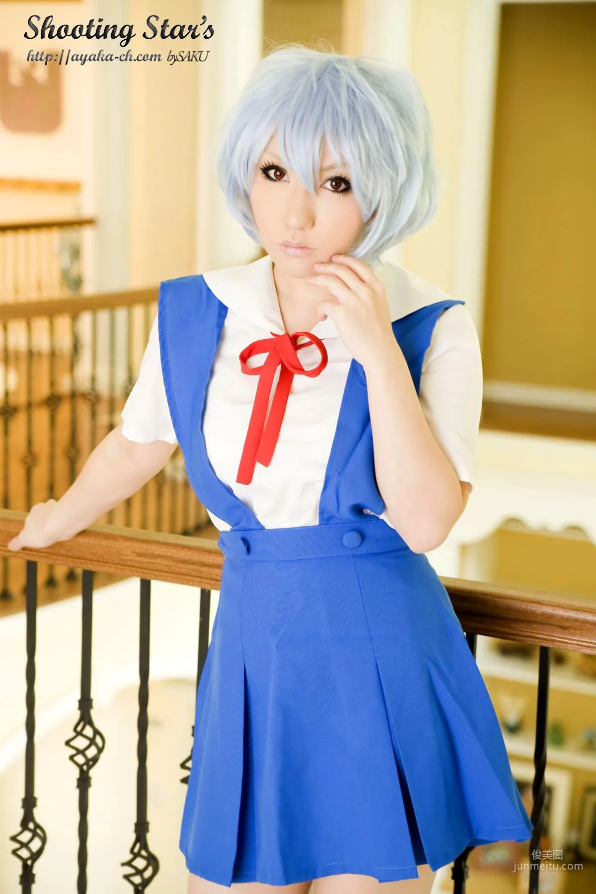 サク (绫香) 《Shinseiki Evangelion》Ayanami Rei [Shooting Star's] 寫真集 20