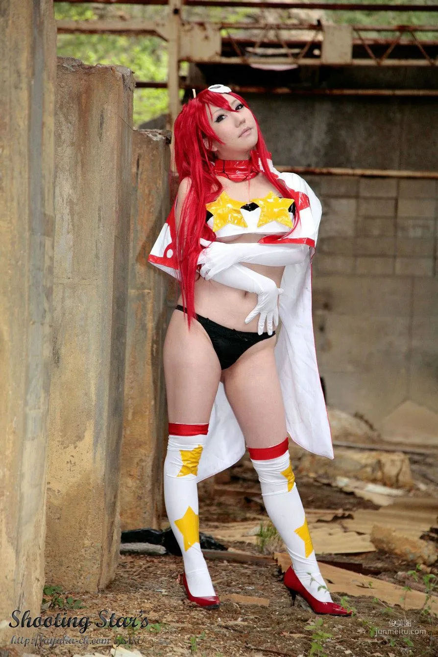サク (Saku) 《Tengen Toppa Gurren Lagann》Youko [Shooting Star's] 寫真集 30