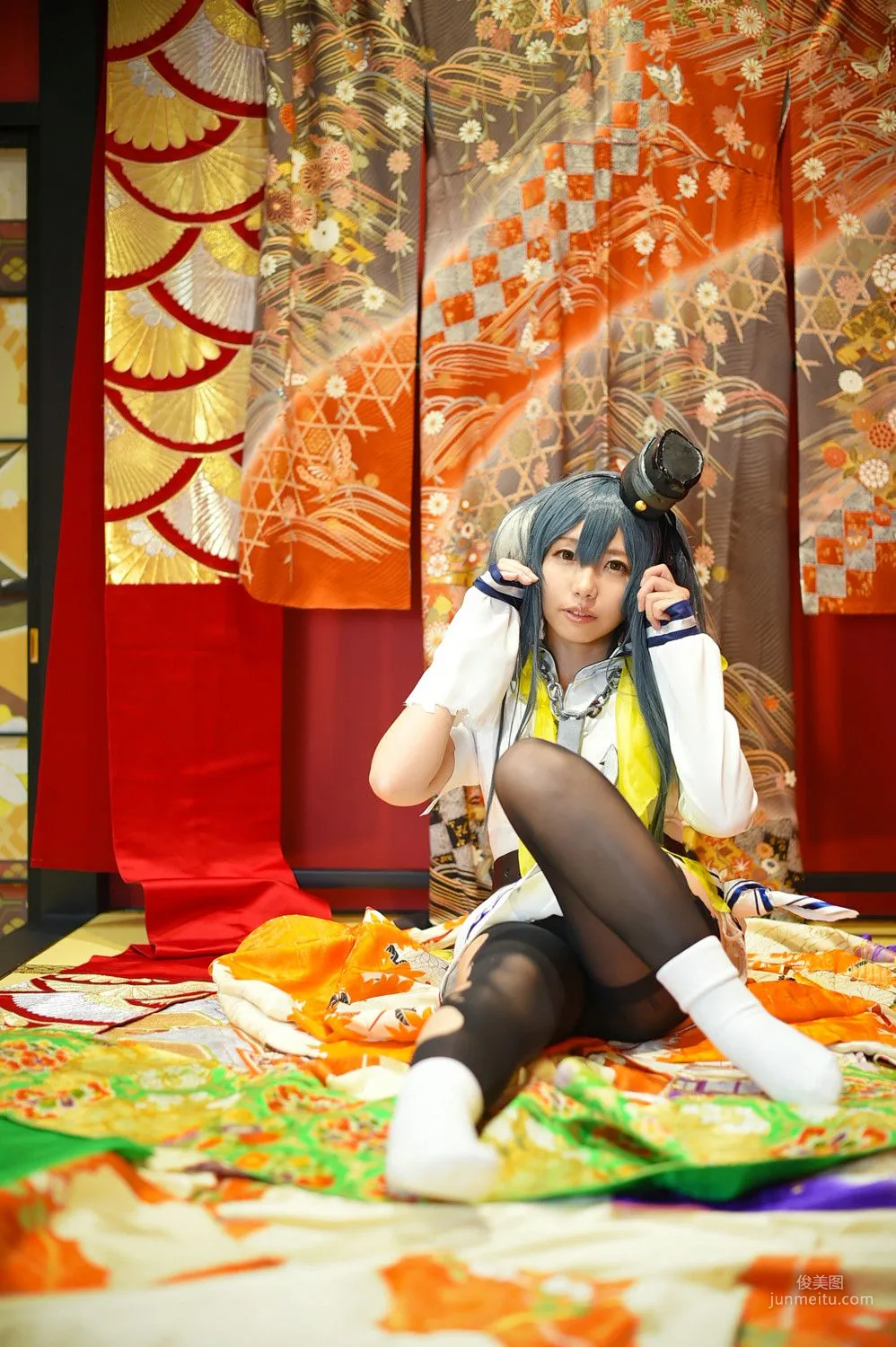 天使みゅ 《Kantai Collection》Tokitsukaze [Sugar Myuku] 寫真集 91