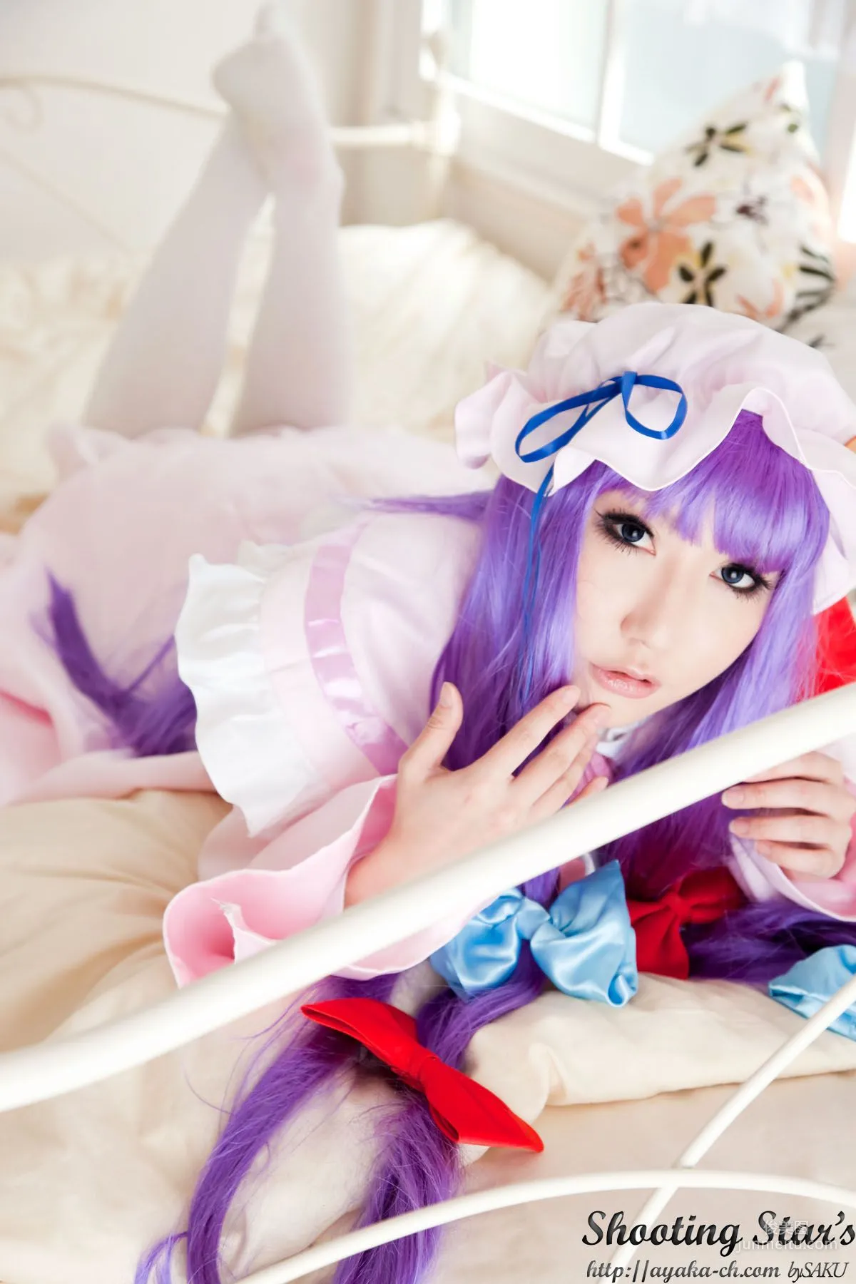 绫香サク (サク綾香 Saku Ayaka)《東方Project》Izayoi Sakuya + Patchouli Knowledge [Shooting Star's] 寫真集 49
