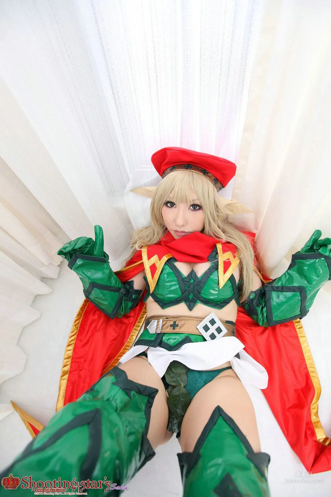 绫香サク (Saku Ayaka) 《クイーンズブレイドQueen's Blade》アイリ & Alleyne 寫真集 86