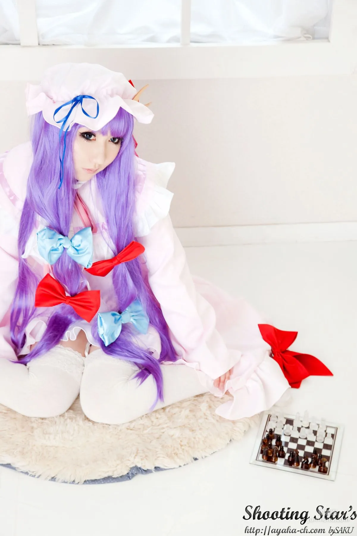 绫香サク (サク綾香 Saku Ayaka)《東方Project》Izayoi Sakuya + Patchouli Knowledge [Shooting Star's] 寫真集 45