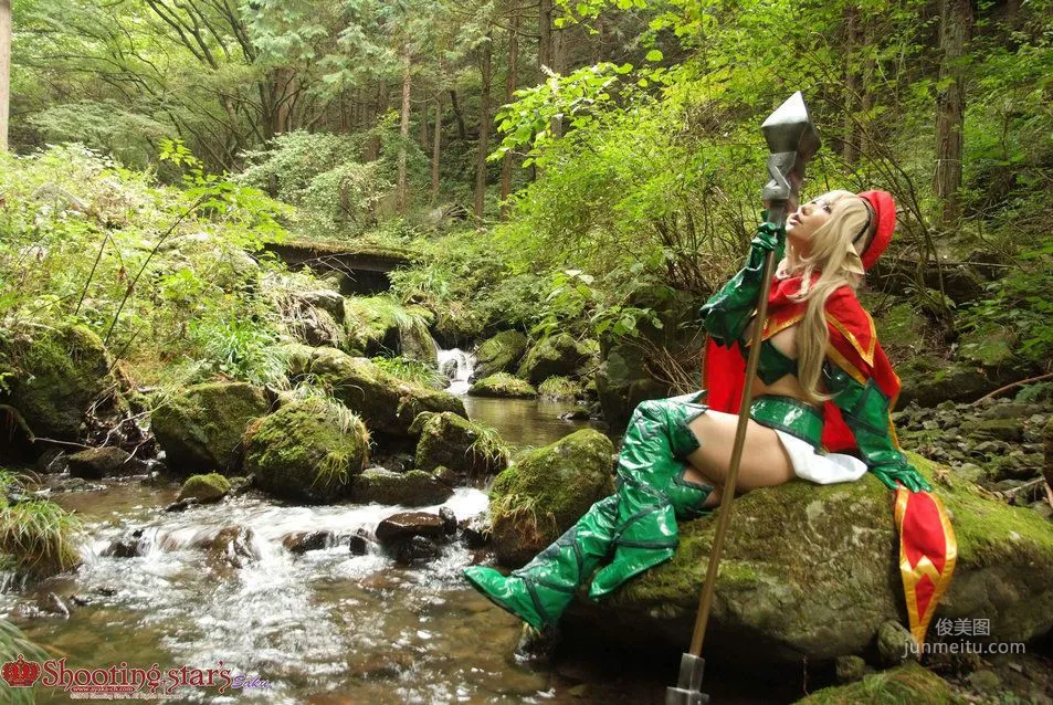 绫香サク (Saku Ayaka) 《クイーンズブレイドQueen's Blade》アイリ & Alleyne 寫真集 129