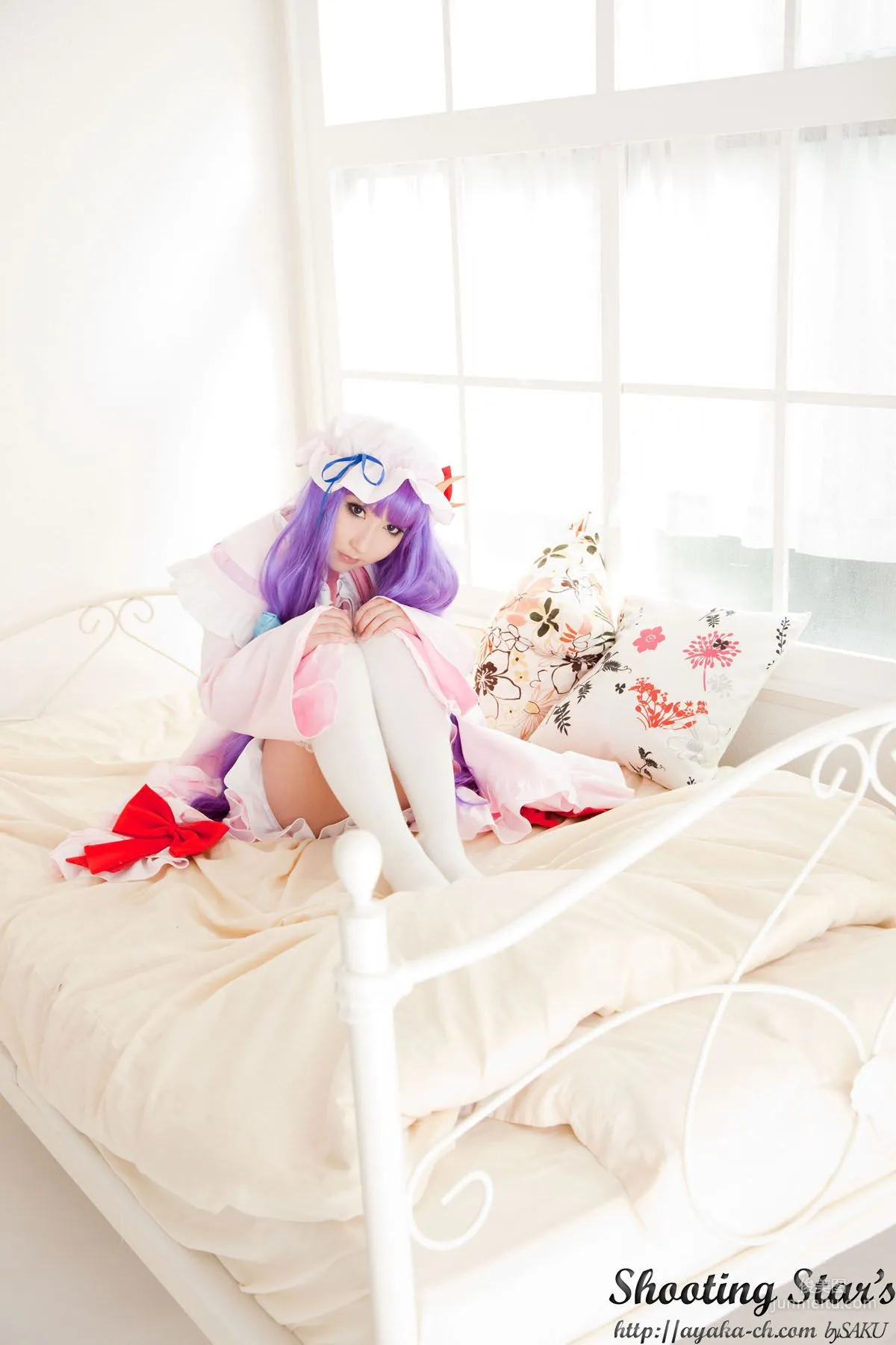 绫香サク (サク綾香 Saku Ayaka)《東方Project》Izayoi Sakuya + Patchouli Knowledge [Shooting Star's] 寫真集 33