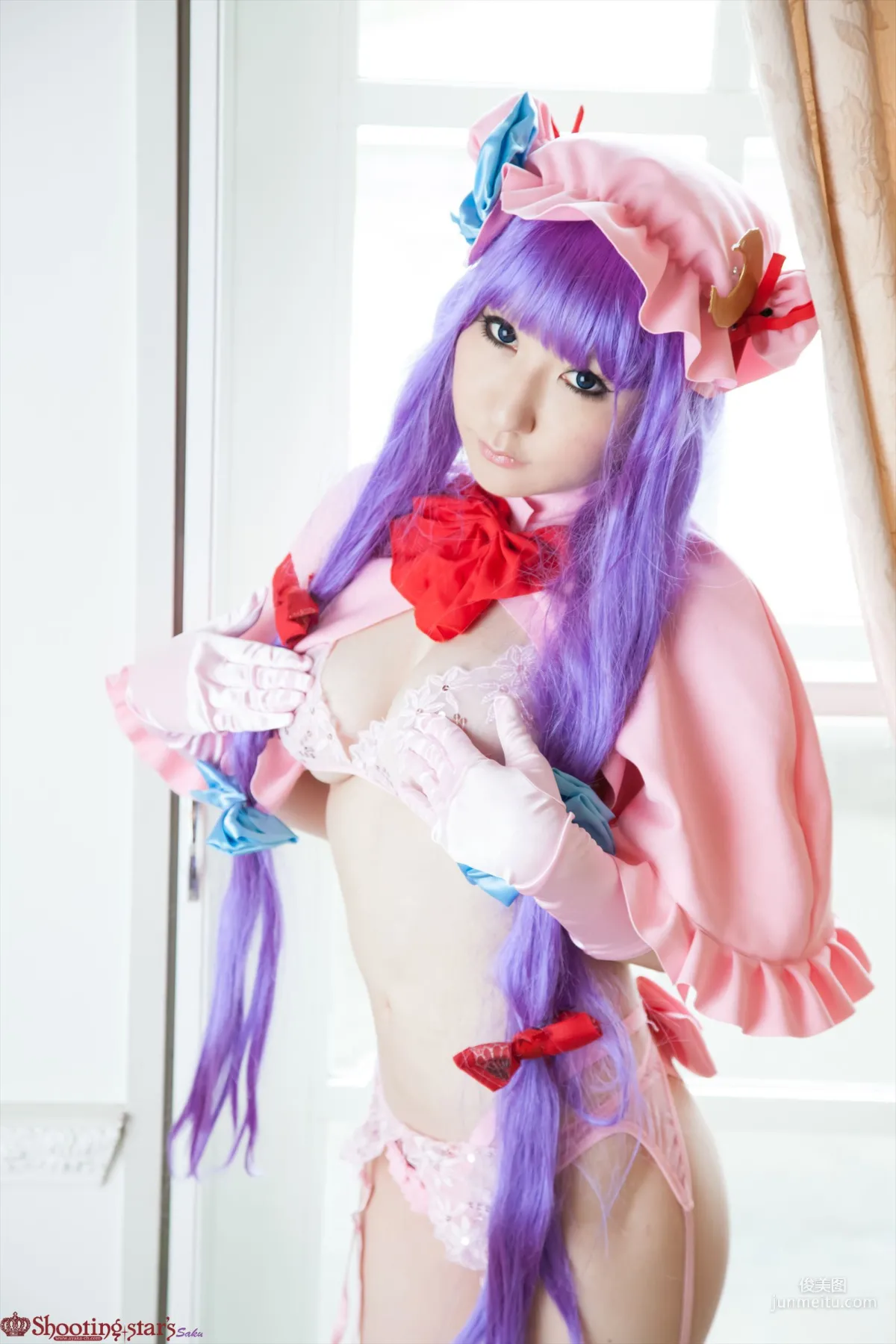 绫香サク (サク綾香 Saku Ayaka) 《東方Project》Patchouli Knowledge [Shooting Star's] 写真集80