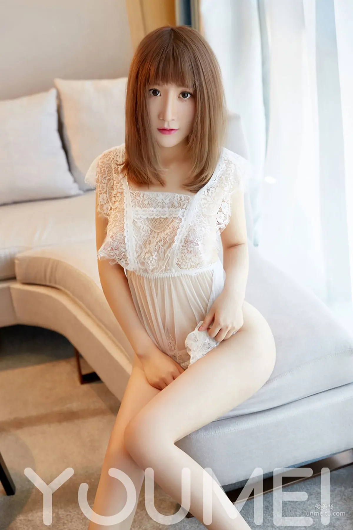 绯月櫻-Cherry《純白蕾絲》 [尤美YouMei] Vol.027 寫真集 19