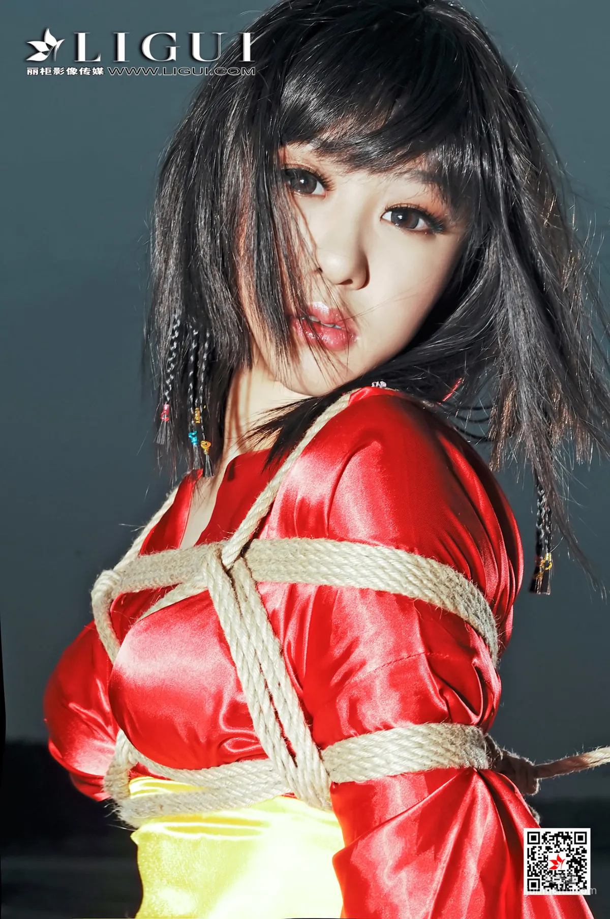 模特佩佩《黑夜美束》 [麗櫃Ligui] 精品圖集 寫真集 43